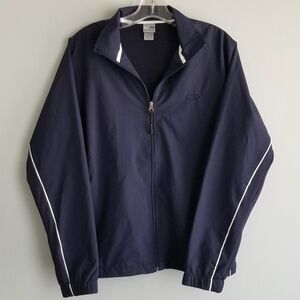 Champion Navy Blue Windbreaker Jacket Size S